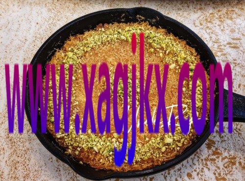 土耳其甜品: kunafa/土耳其芝士酥饼食谱、做法 特色小吃学习资源网