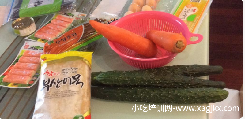 紫菜包饭（韩式寿司）【制作方式】